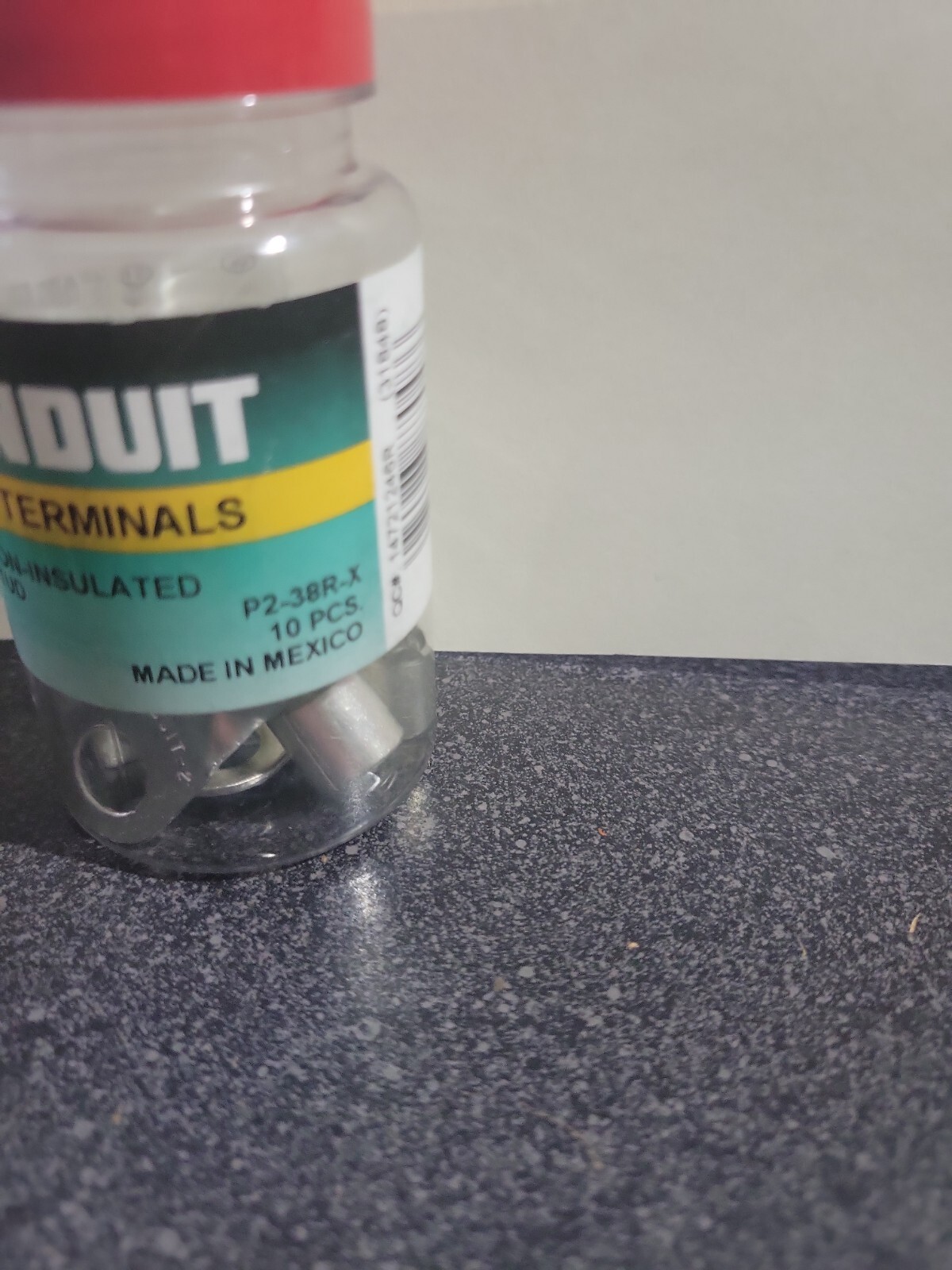 (10) 2 AWG 3/8″ Stud Non-Insulated Tubular Ring Terminal