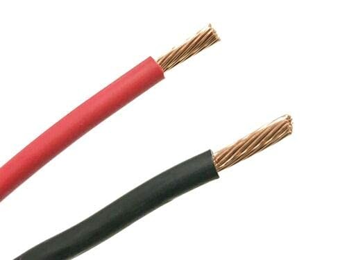AC/DC Wire and Supply Black and Red 10 AWG Gauge GXL Automotive High Temp Pur…