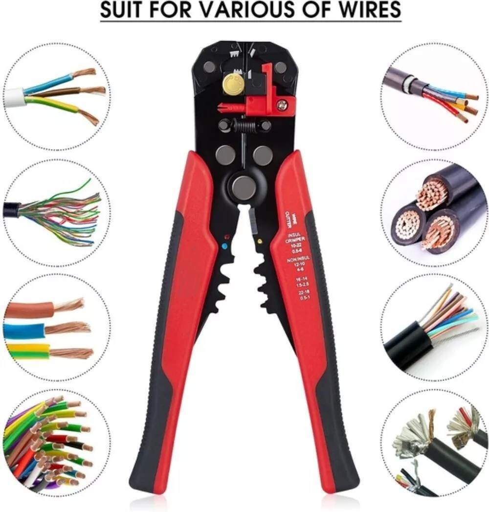 50-200x Insulated Straight Crimp Terminal Splice Butt Wire Connectors Electrical