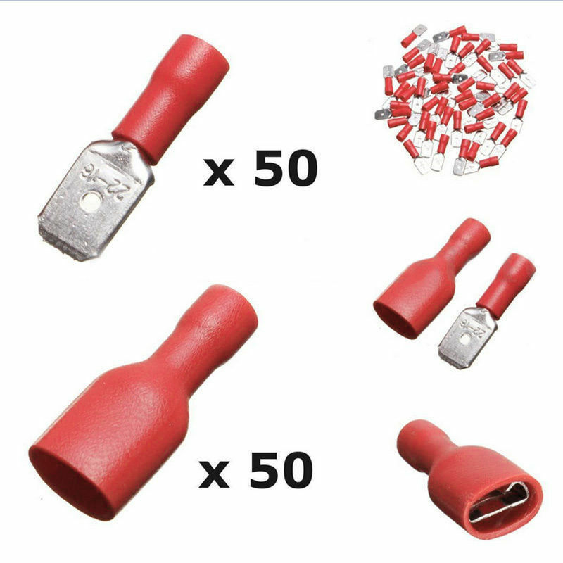 Wholesale Male&amp;amp Female Blade Connectors Insulated Wire Crimp Terminal