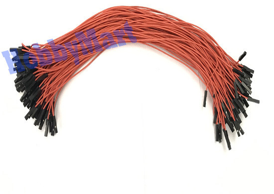 Jumper DuPont 2.54mm 1-Pin Female to Female with wire – Arduino Breadboard 100pc