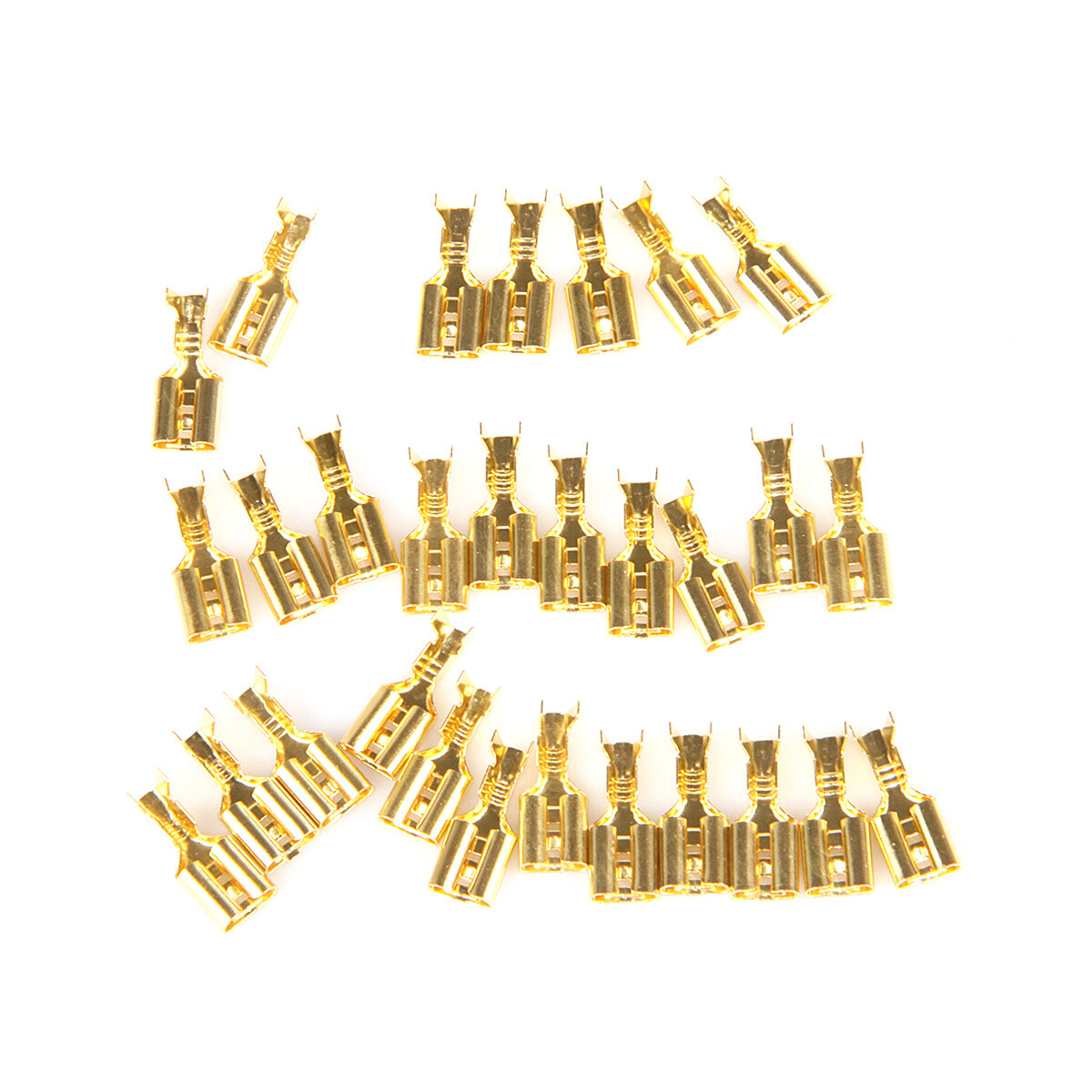 210pcs Assortment Male Female Spade Terminal Kit Electrical Wire Crimp Connector