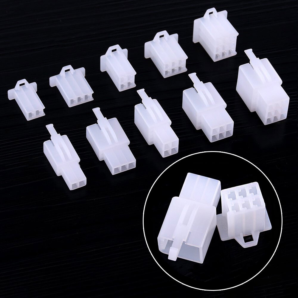 580x 2.8MM Automotive Electrical Wire Connectors Kit 2 3 4 6 9 Pin Header Crimp