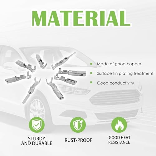 260PCS Car Wire Pin Connectors Kit,Multi-Size Electrical Pins Terminals Kit