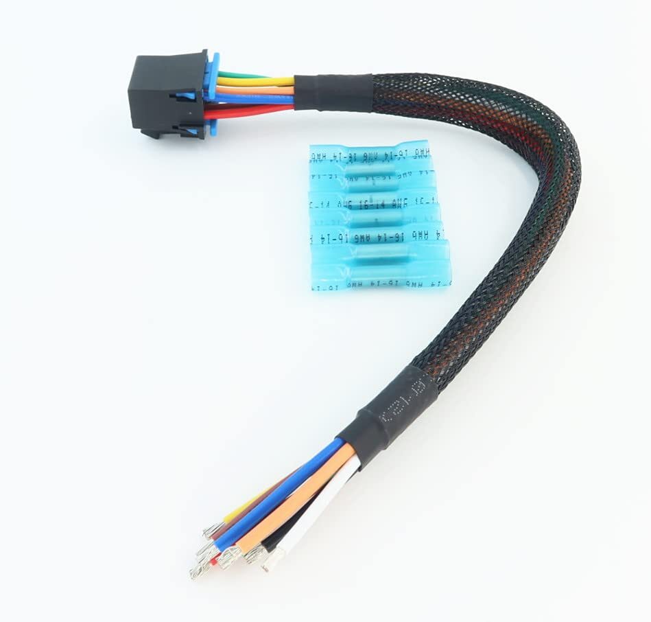 AC Heater Climate Fan Speed Control Replacement Plug Connector Wire Harness