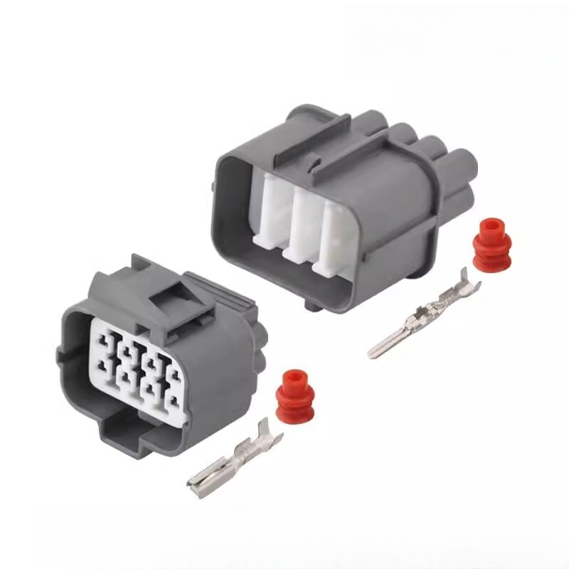 5 pairs 8pin Waterproof wire harness connector plug 2.0mm DJ7088-2-11/21