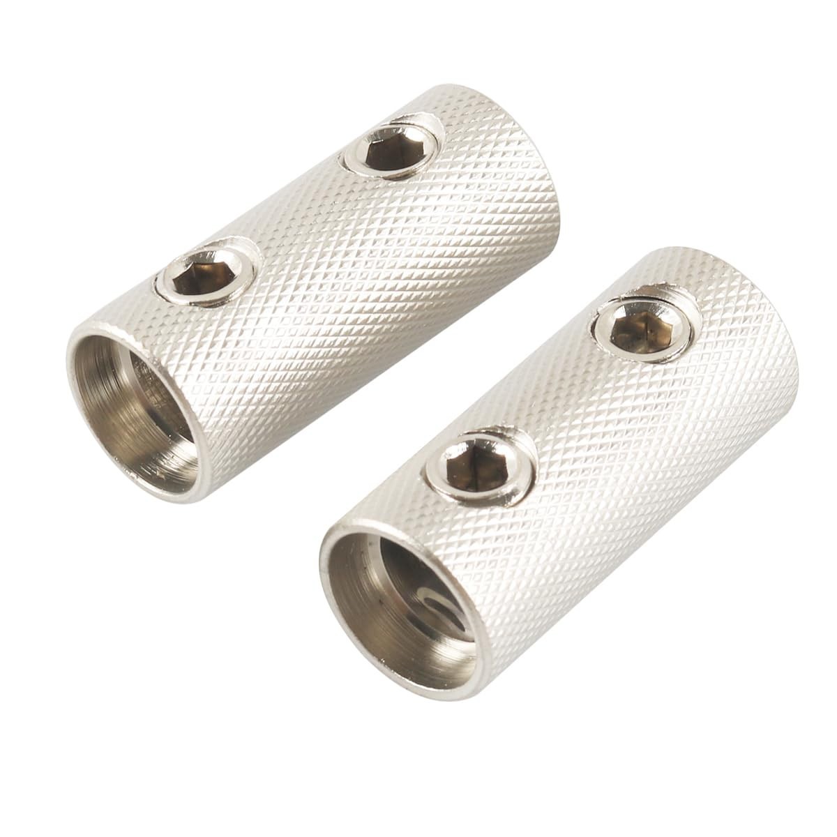 0 Gauge Nickel-Plated Butt Splice Connectors – Secure & Weather-Resistant, 2PCS