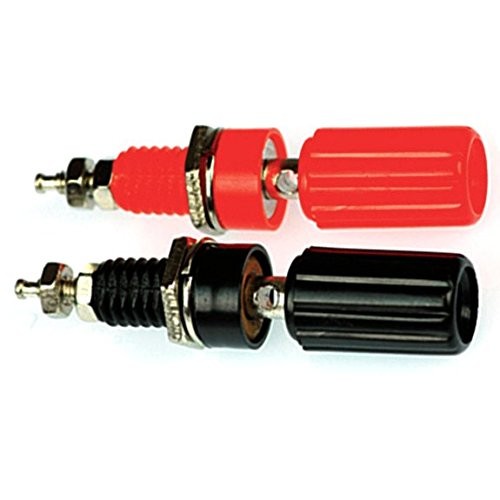 CESS Amplifier Terminal Connector Binding Post Banana Plug 1.8 inches, Red