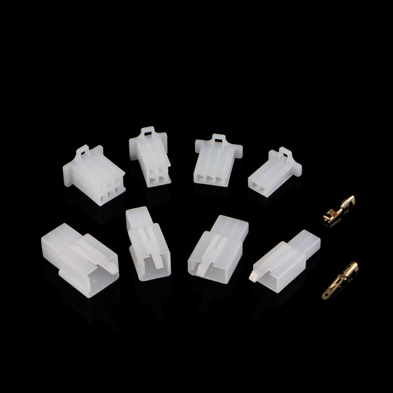 2 3 4 6 Way Electrical Wiring Multi Connector 2.8MM Terminals For Motorcycle ATV