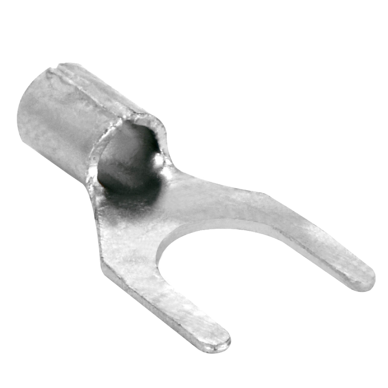 100 Spade Fork Terminal Connector Non-Insulated Uninsulated 16-14 AWG Gauge #10