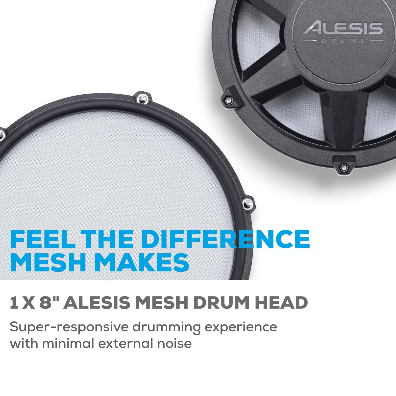 Alesis Drums Nitro Max Expansion Pack – Electric Drum Set for Red