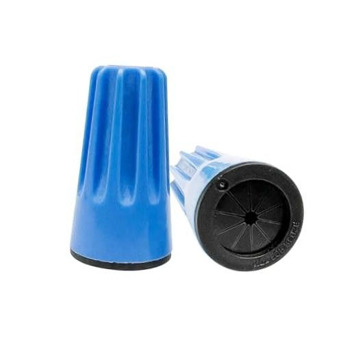 Waterproof Wire Connectors Nuts 100 pcs Landscape Lighting Blue_Black_100