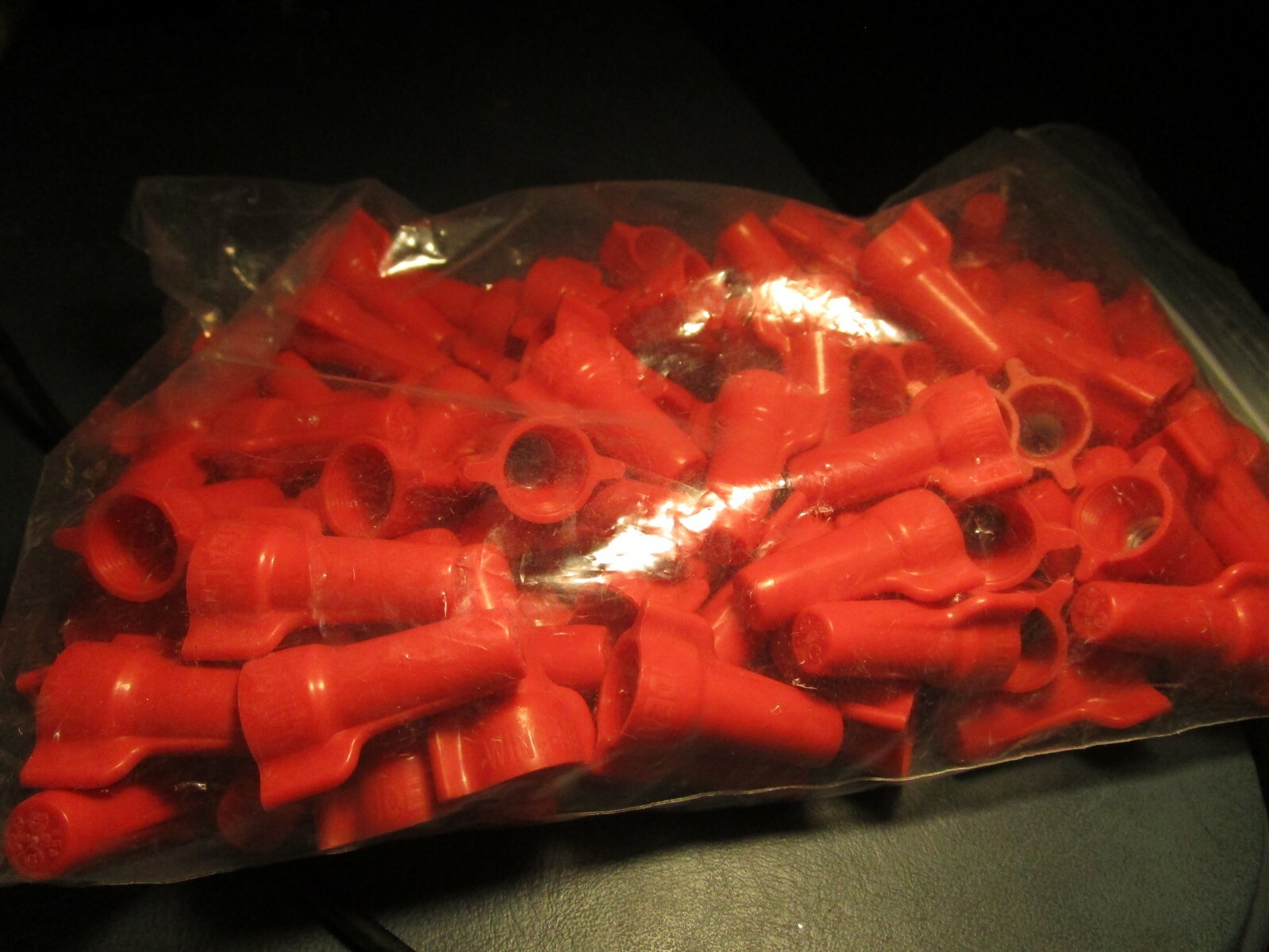 (100) 18 – 8 AWG Red Thermoplastic Shell Twist-On Wire Connector