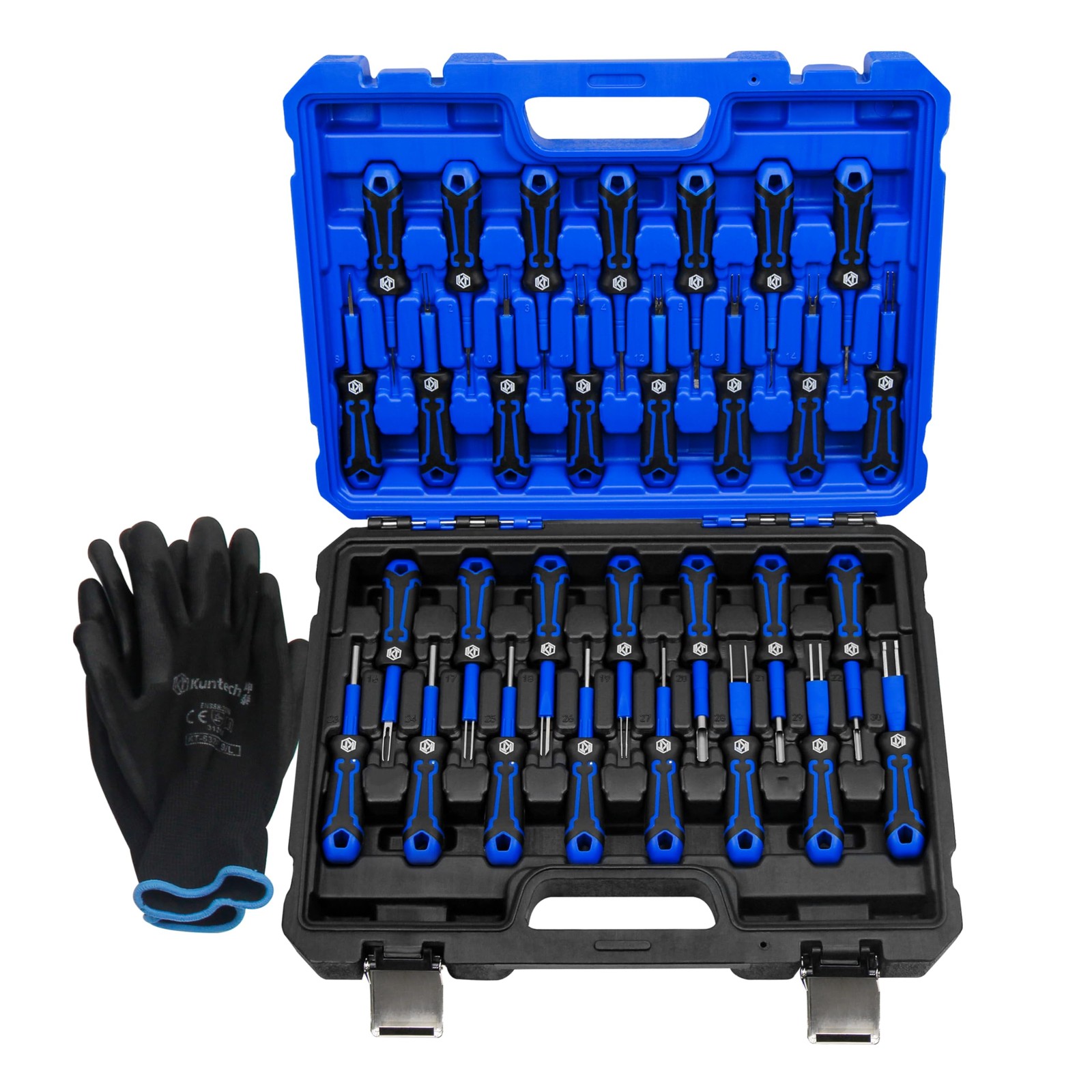 Kuntech 30 PCS Universal Terminal Release Kit, Electrical Terminal…