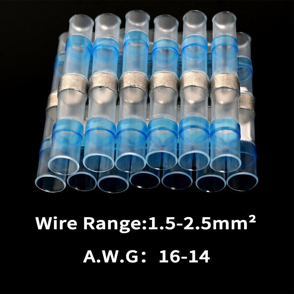400/100x Seal Waterproof Solder Sleeve Heat Shrink Wire Connectors Terminal kits