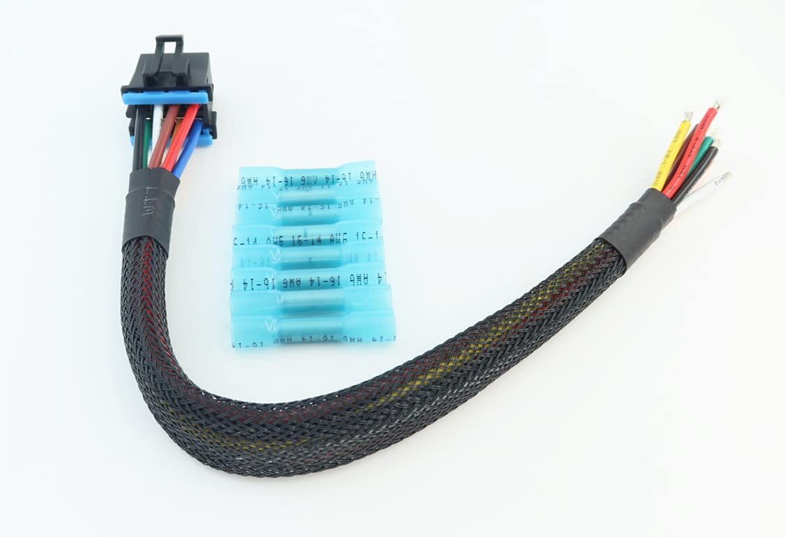 AC Heater Climate Fan Speed Control Replacement Plug Connector Wire Harness