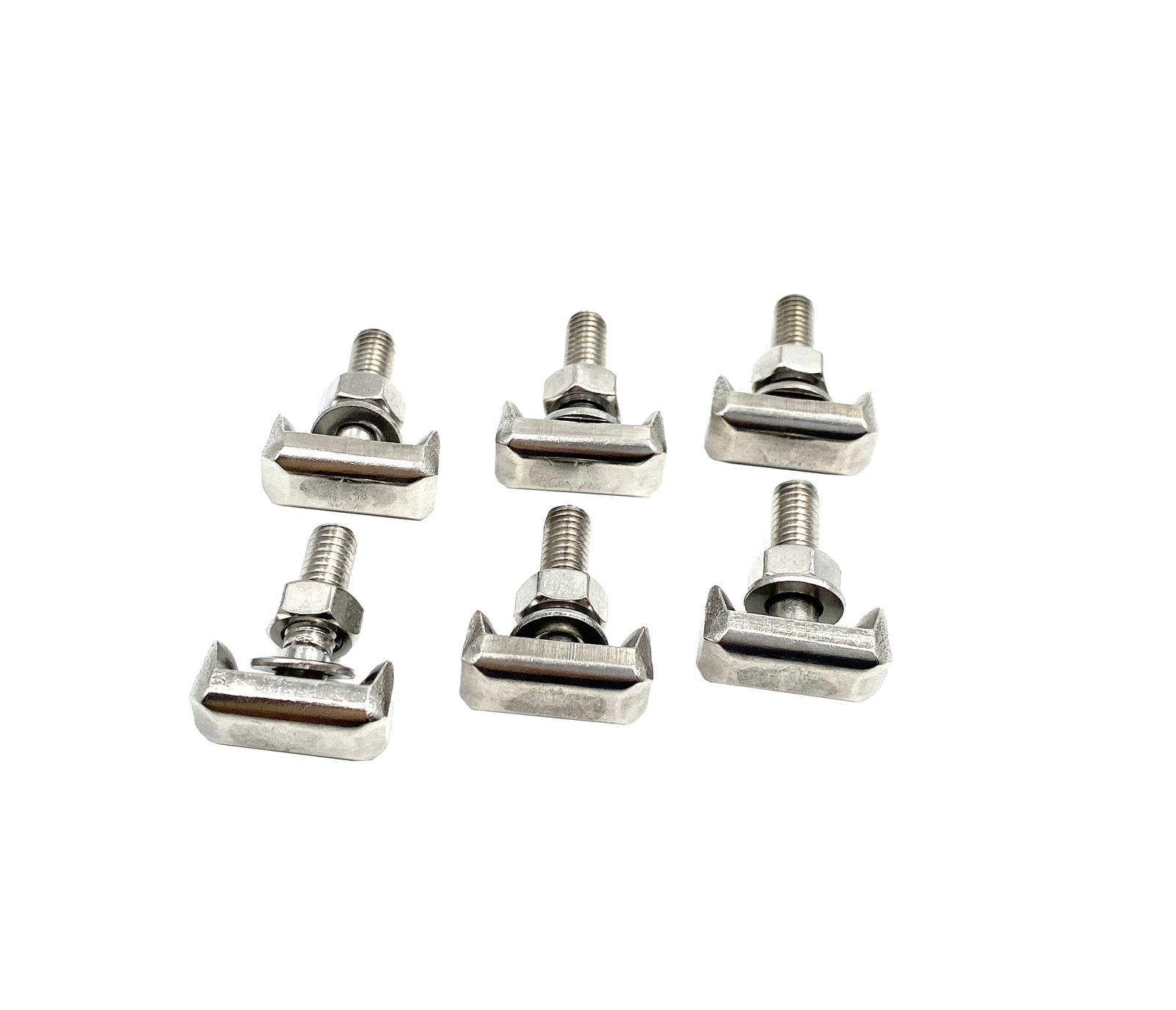 6x New T Bolt Kit Car Battery Cable Terminal Extender for Part Number #19116852