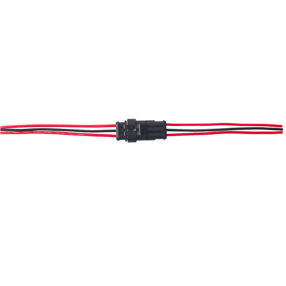 2X Car Waterproof Electrical Wire Cable Connector Male Female 3Pin Way Plug Kit