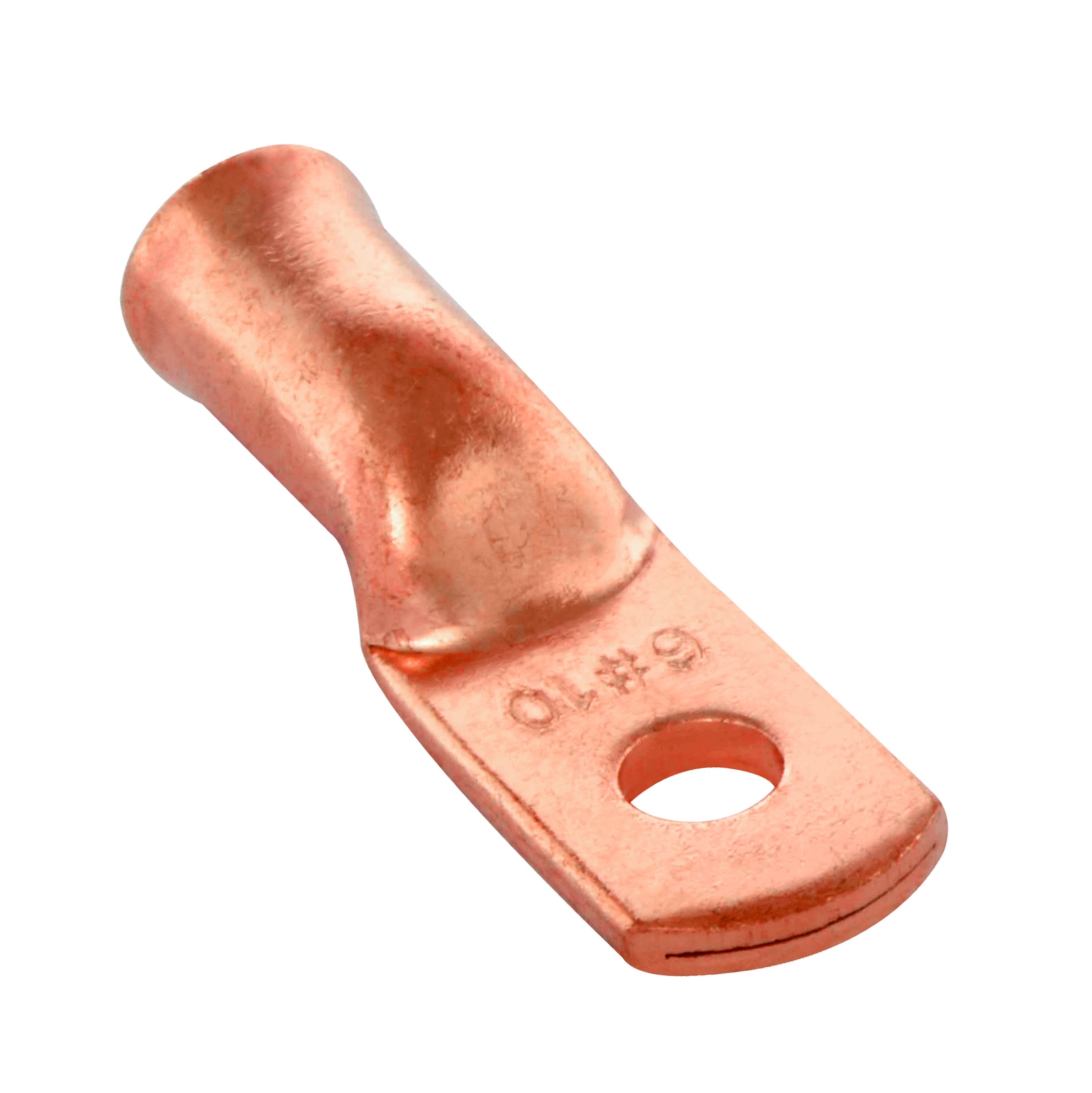 25pcs 6 GA AWG #10 Copper Wire Ring Terminal Crimp Battery Welding Cable Lug