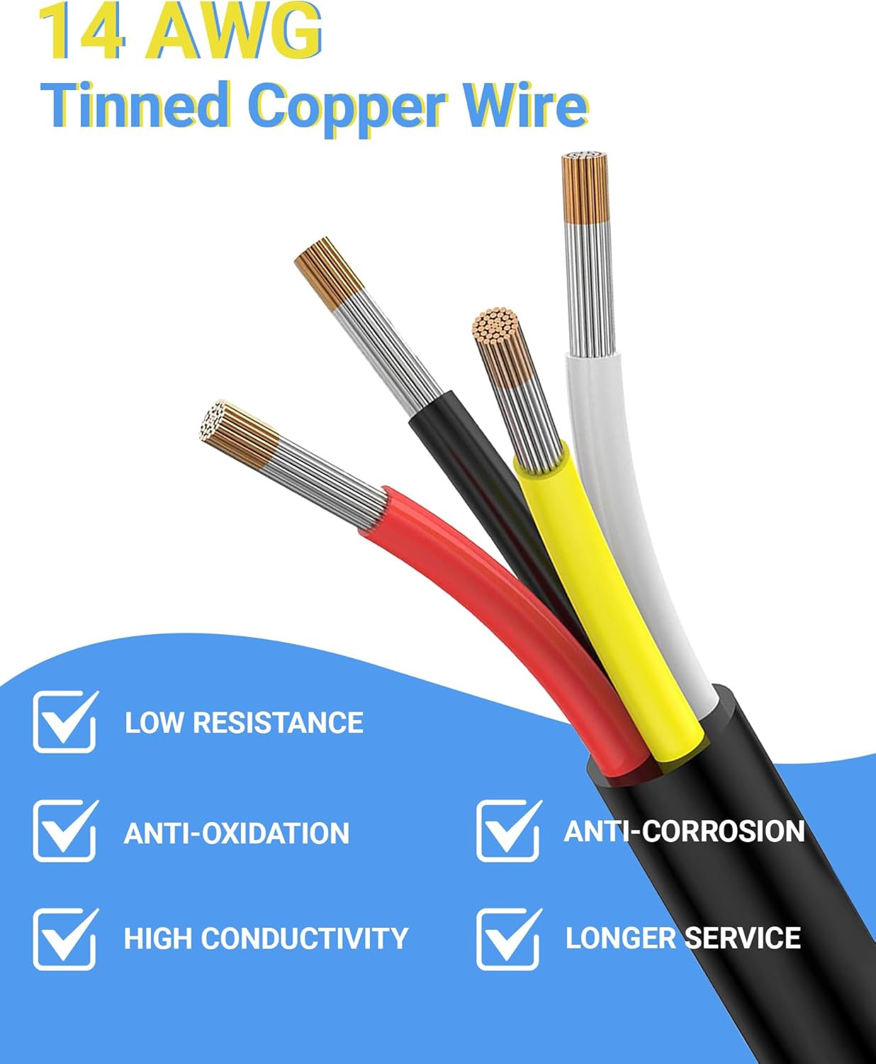 14 AWG 2 Pin Waterproof Connector, 2 Wire Automotive Waterproof Electrical Conne