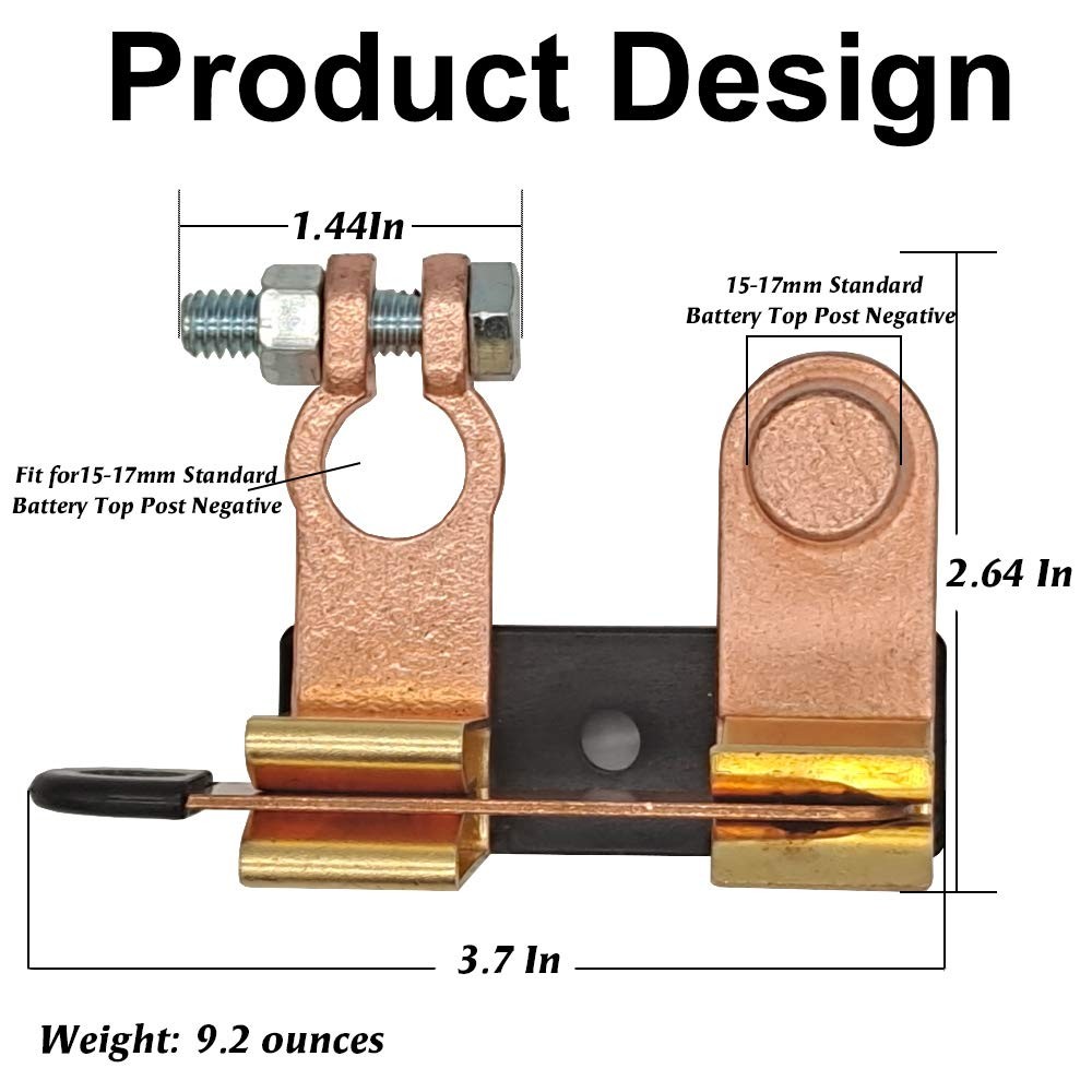 Top Post Knife Blade Master Switch 12V 24V Battery Disconnect Cut Off Shut Off f