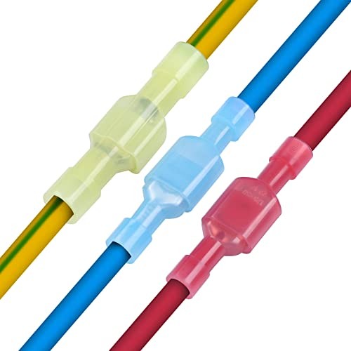 100 Pcs Blue Nylon Female Spade Connectors 16-14 AWG Quick Female Blue 100PCS
