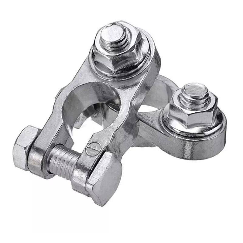 16-18mm Car Battery Connector Terminal Clamp Clips Zinc Pile Head For Truck Boat
