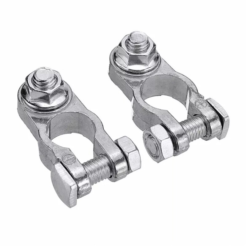 16-18mm Car Battery Connector Terminal Clamp Clips Zinc Pile Head For Truck Boat