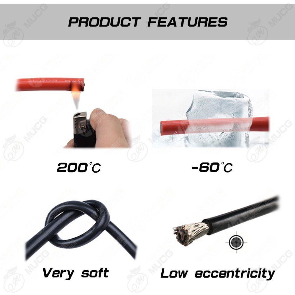 Silicone Cable Blue Wire Automotive Electrical 8awg-24awg Stranded Insulated Lot
