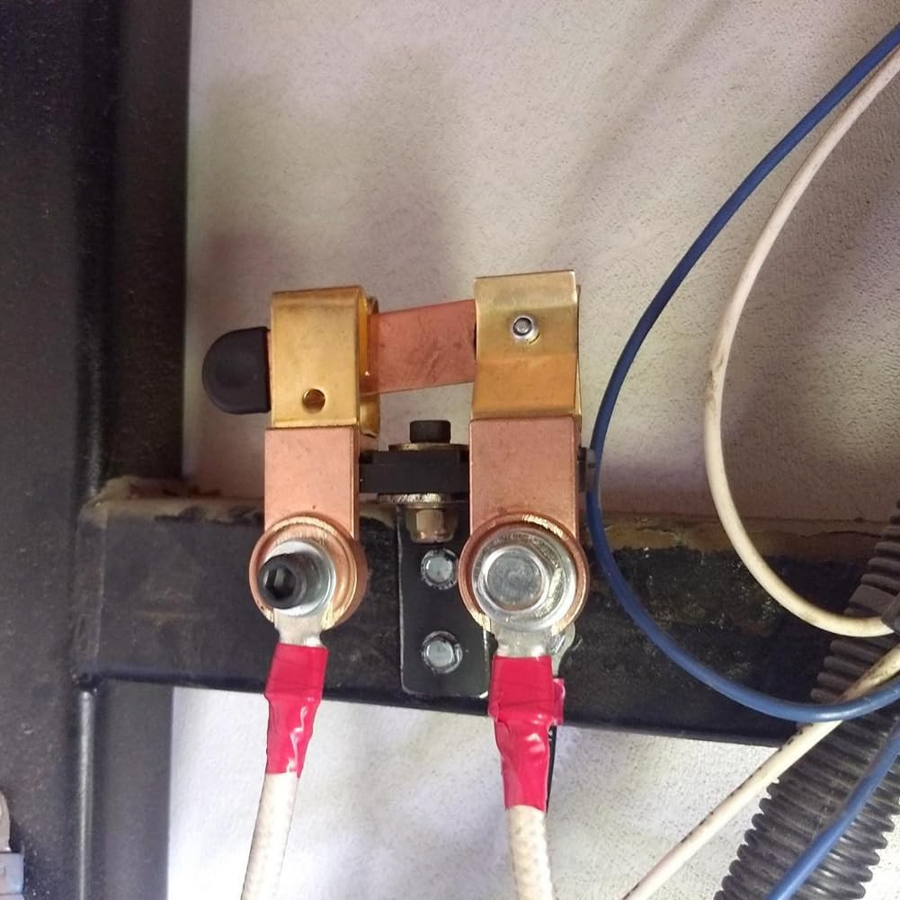 Side Post Battery Disconnect Switch 12V 24V, Knife Blade Battery Switch Disconne