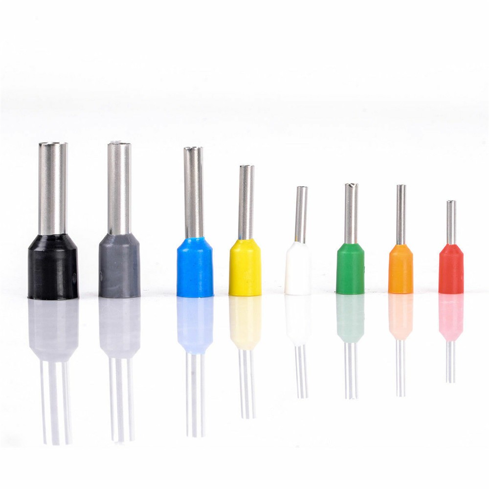 400PCS Cable Wire Cord Pin End Bootlace Ferrule Connector Set Crimp Terminal Kit