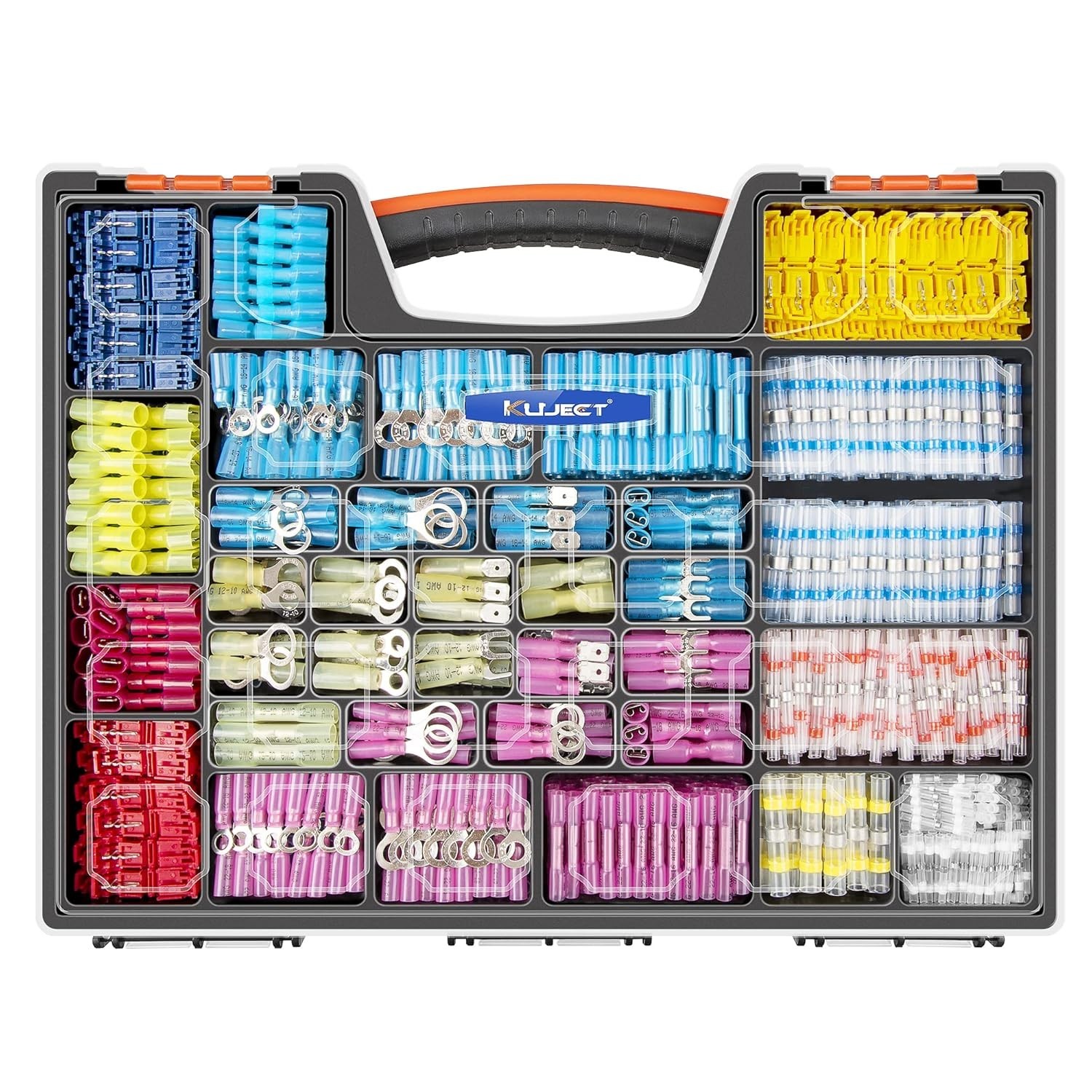 Waterproof 1500PCS Electrical Connector Kit – Perfect for Marine and Trucking