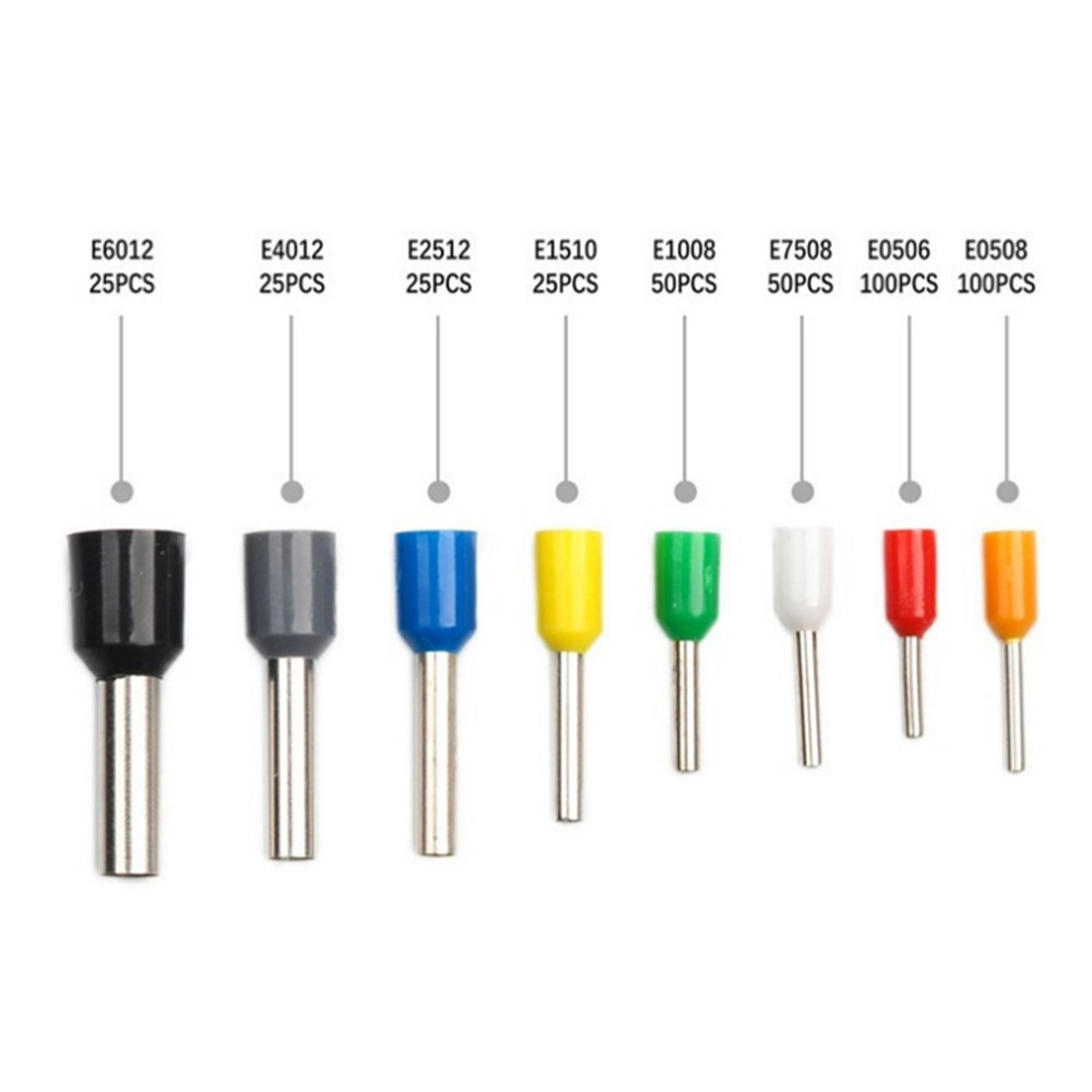 400PCS Assorted Crimp Spade Terminal Insulated Electrical Wire Connector Kit Set