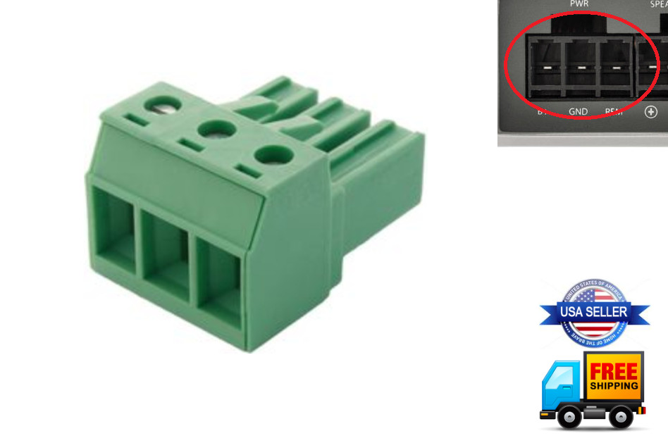 3 Pin 3-Pole – 7.62mm 32A 400V – Pluggable Terminal Block – Phoenix Connector