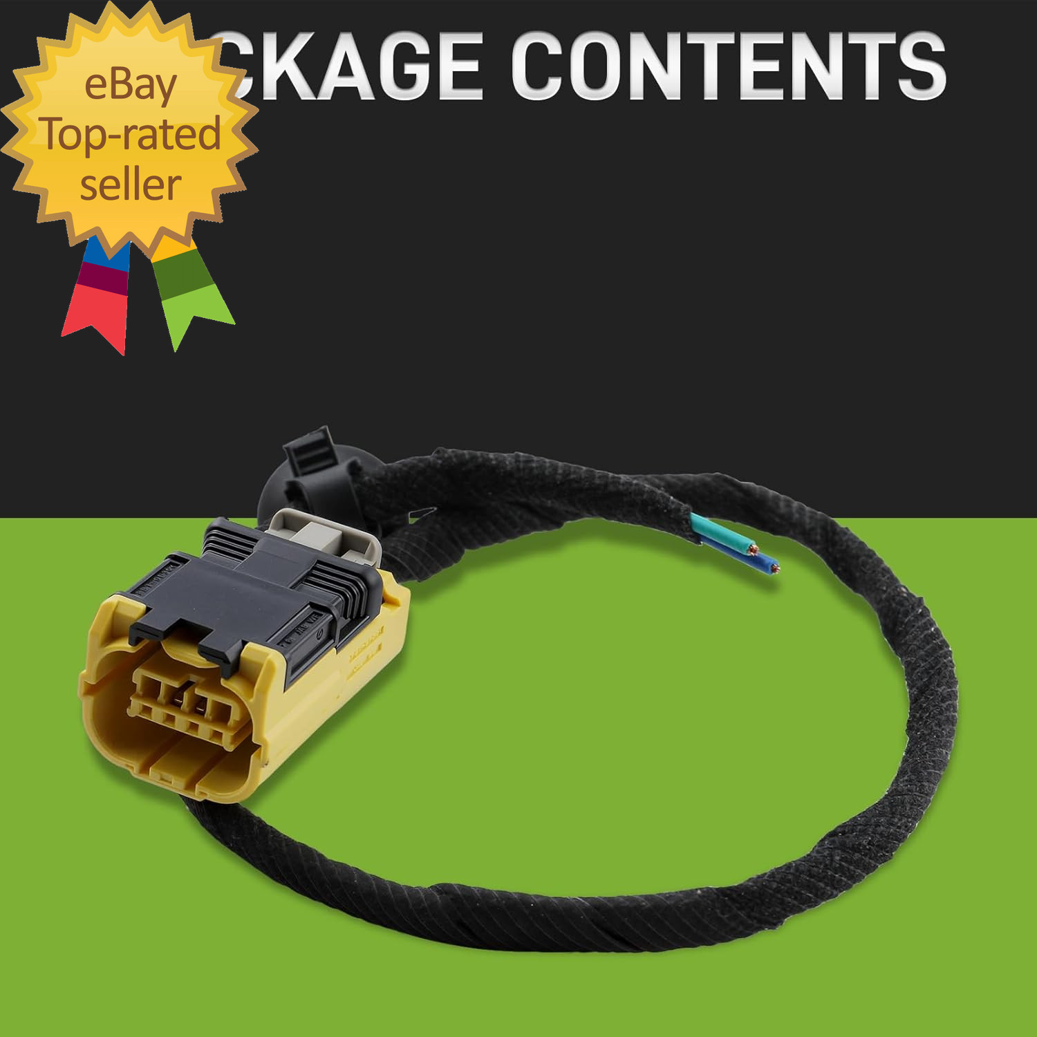 Front Impact Sensor Pigtail Connector Plug Wiring Harness Compatible with Honda