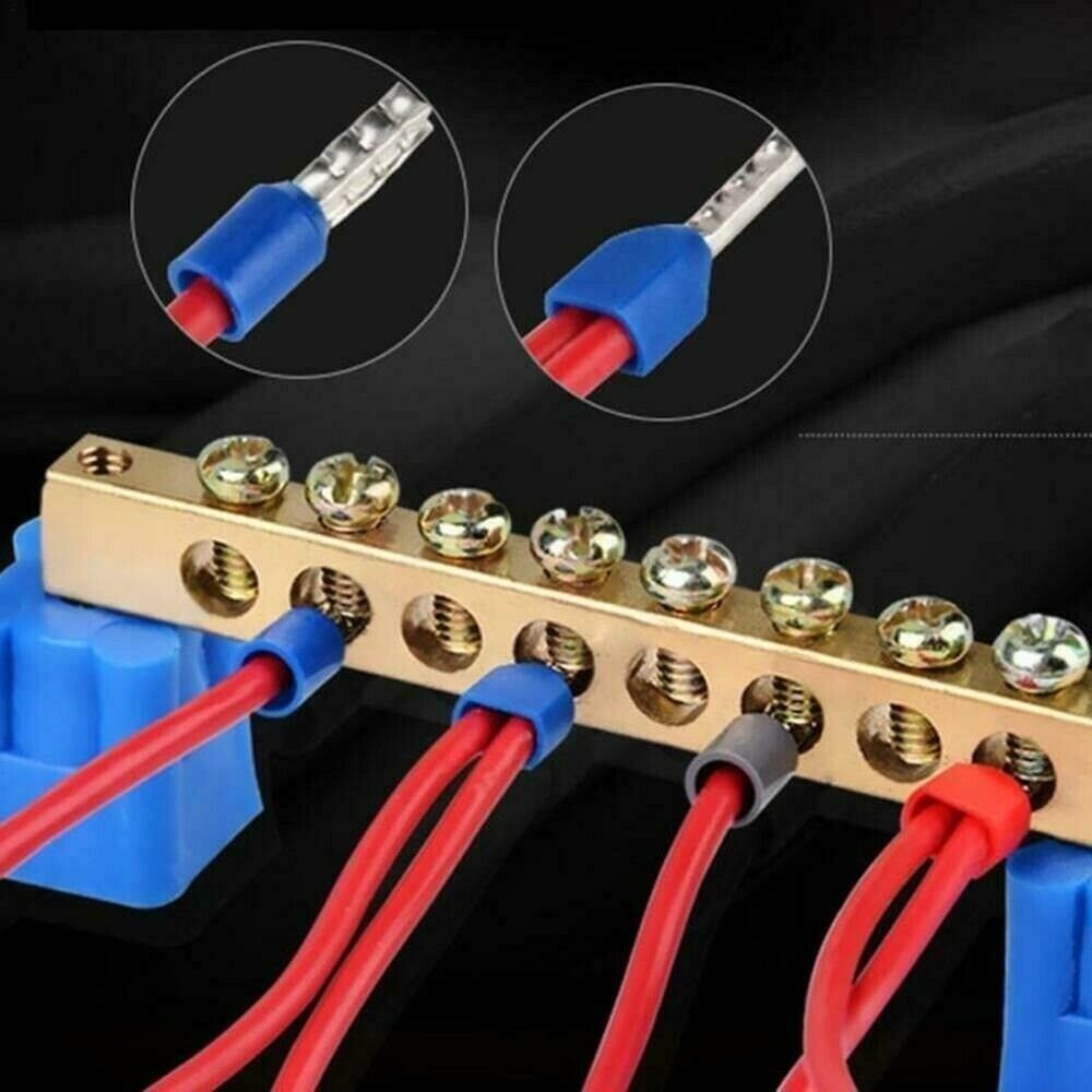 1200Pcs Electrical Wire Connectors Cord Pin End Bootlace Ferrule Crimp Terminals