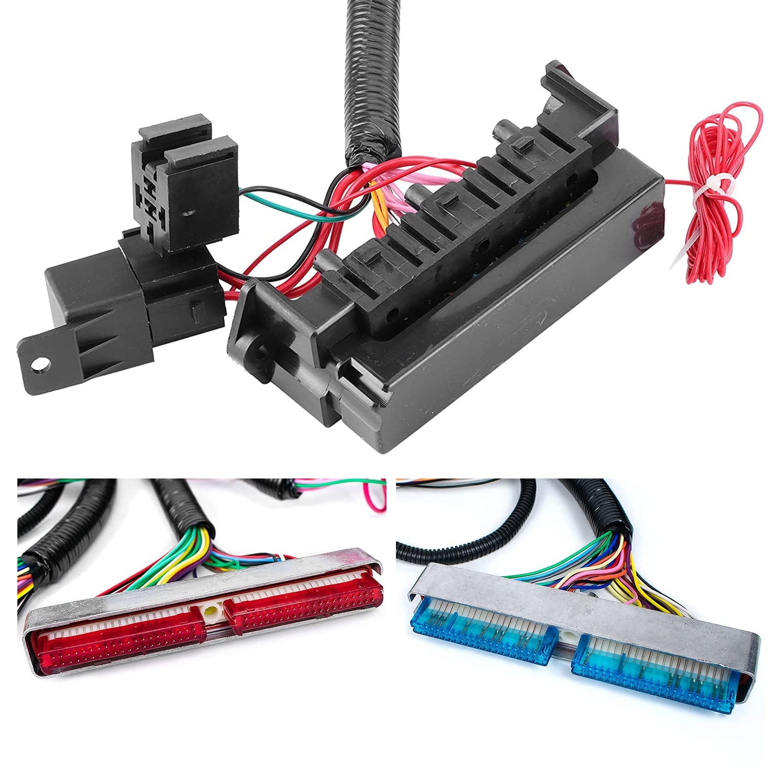 Standalone Wiring Harness, 4L60E DBC, Red/Blue PCM, Compatible with 1997-2006…