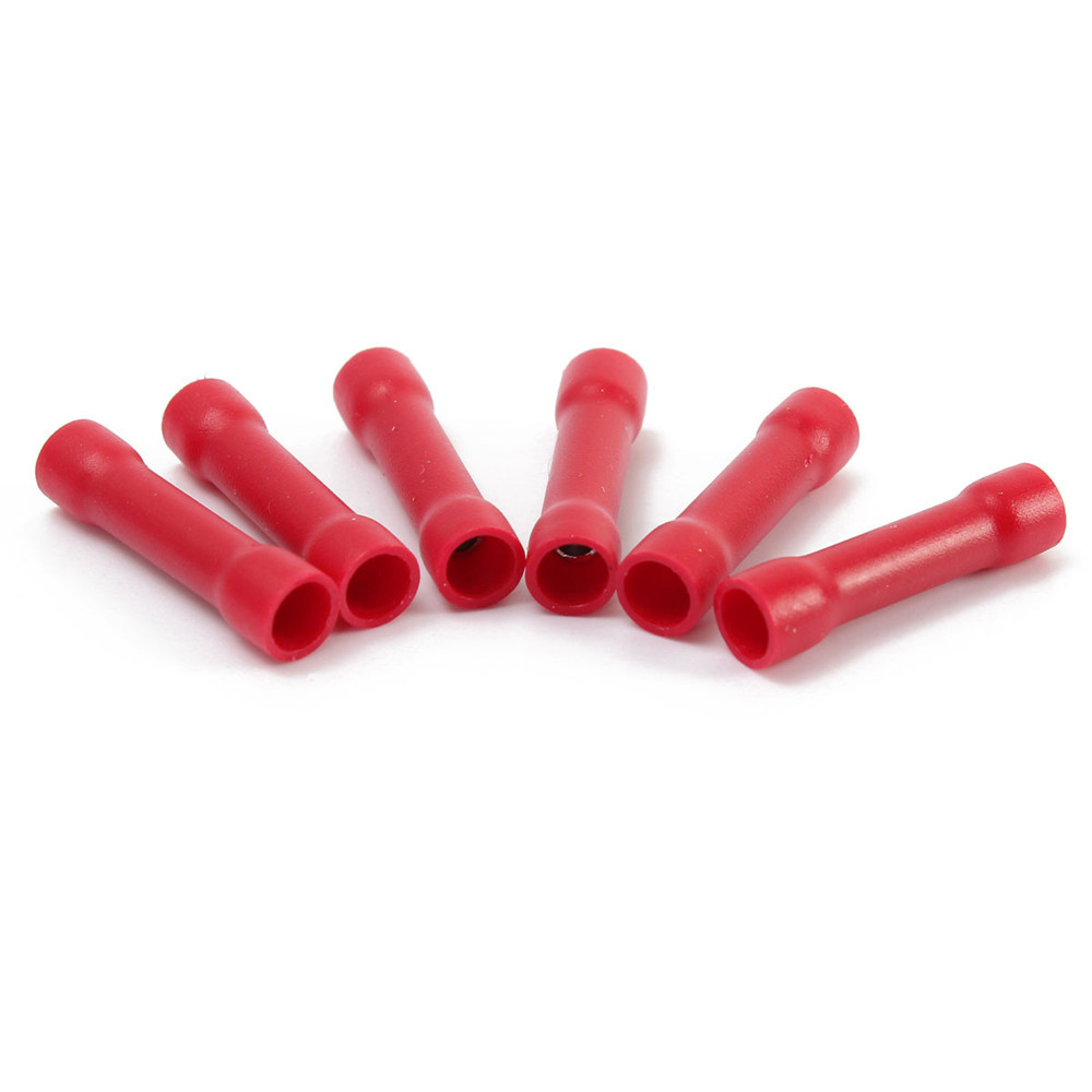 150PCS 10-12 14-16 18-22 GAUGE VINYL BUTT CONNECTORS TERMINAL WATERPROOF