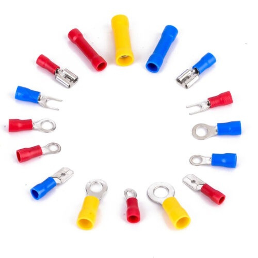 300PCS Assorted Insulated Electrical Wire Cable Terminal Crimp Connector Set