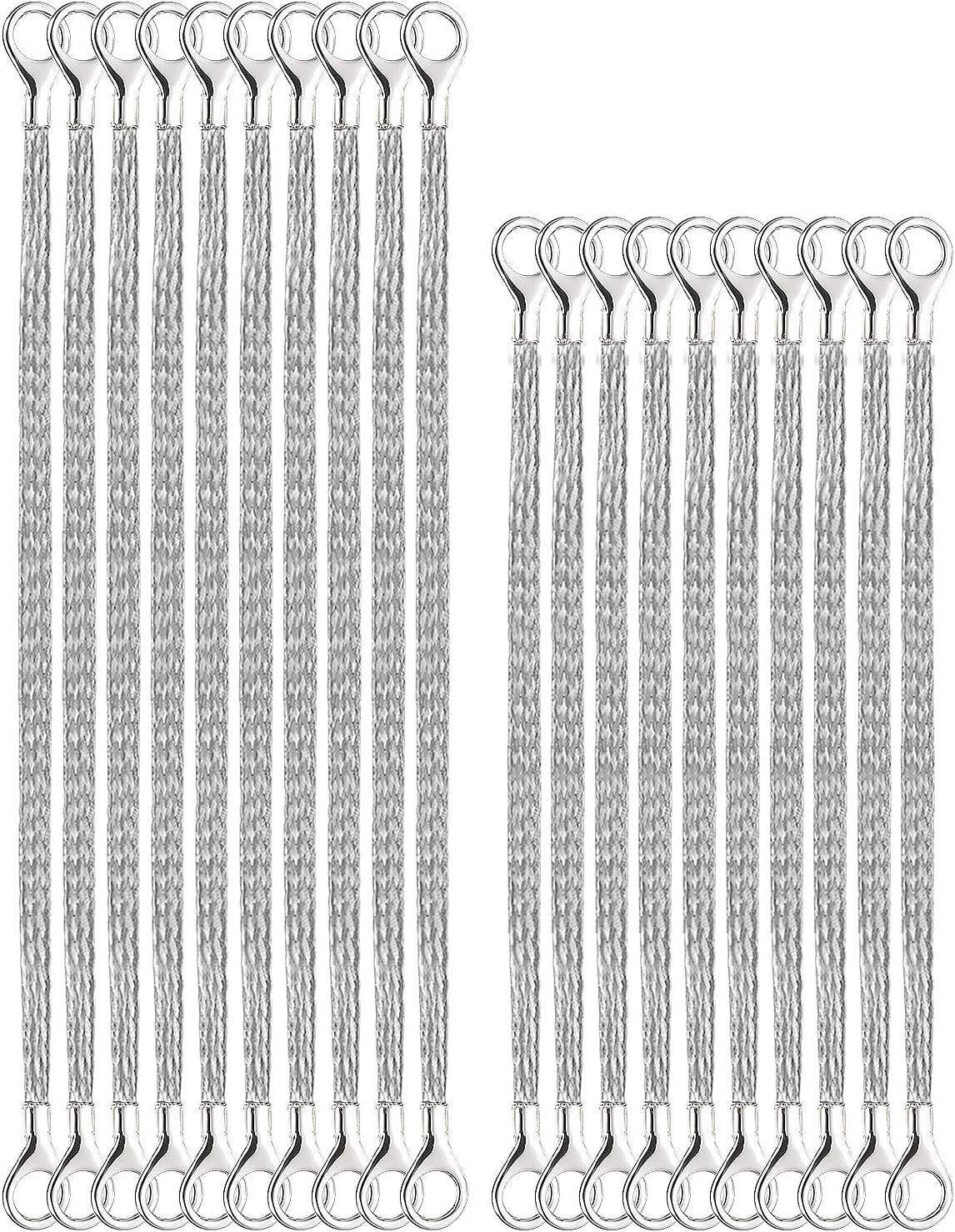 20 Pcs Ground Straps Automotive, 10/12 Inch Engine Universal Ground Strap Kit, B