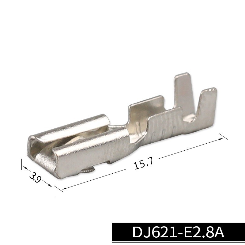 10 Sets 2.8mm 1 Pin Way Automotive Electrical Wire Connector Male Female for Car
