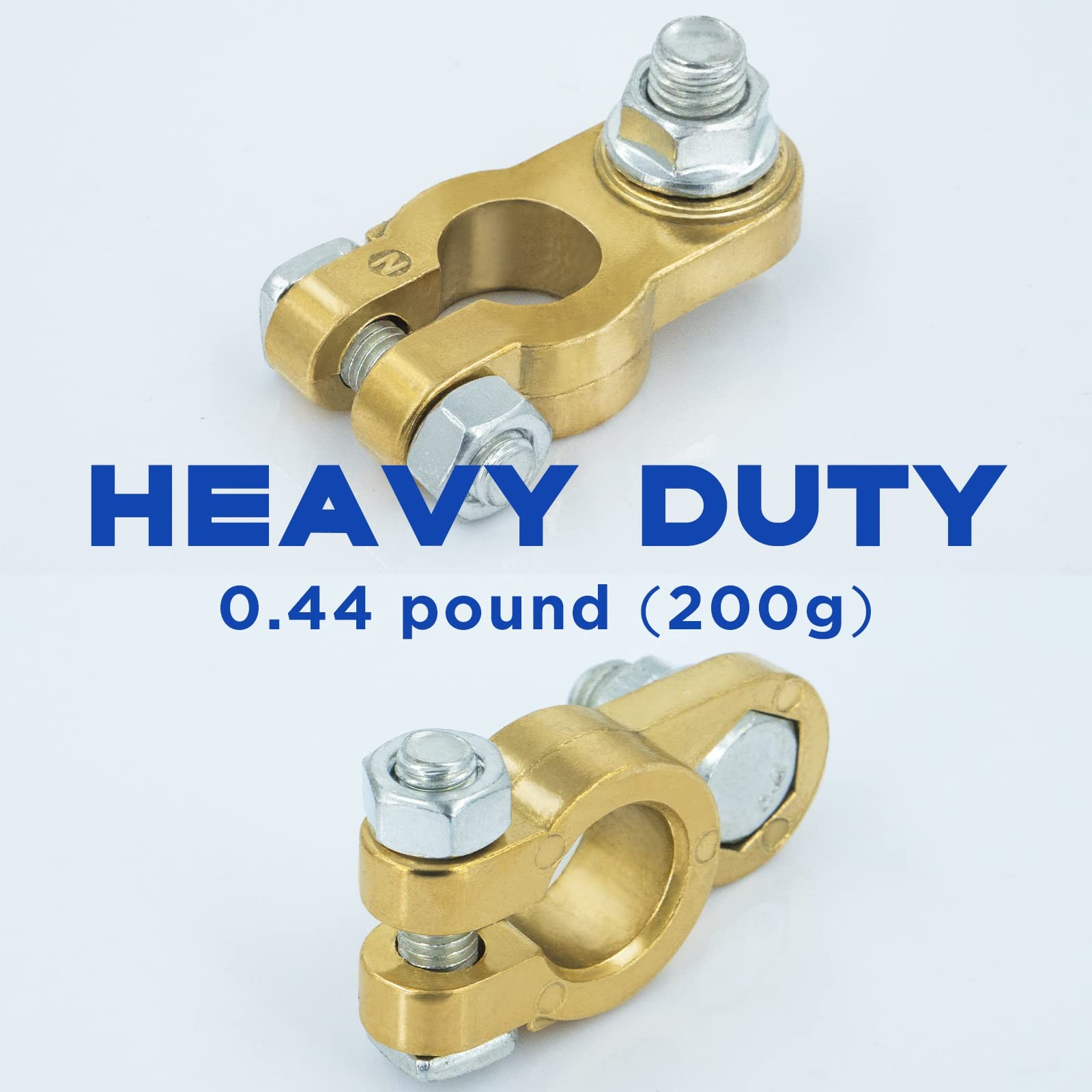 1 Pair Battery Terminal Connector Heavy Duty Cable End Connector Compatible