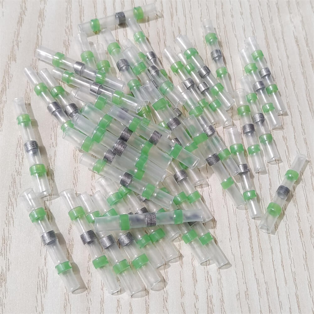 500Pcs 18-16 AWG Solder Seal Sleeve Heat Shrink Wire Connectors Waterproof US