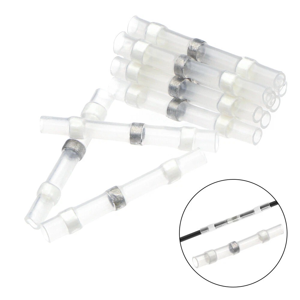 400PCS Waterproof Solder Seal Sleeve Heat Shrink Wire Connectors Terminal Kits