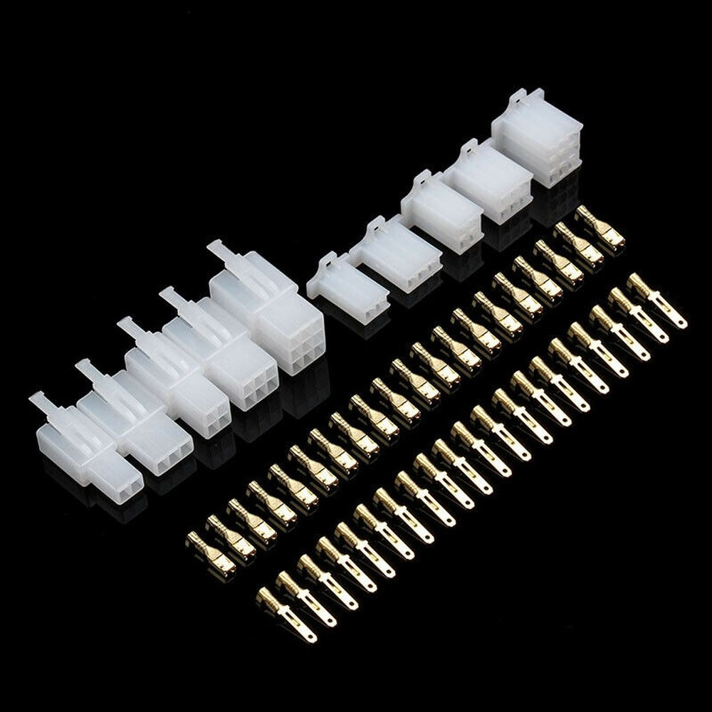 580x Automotive Wire Connector 2/3/4/6/9 Pin Male Female Cable Terminal Plug Kit