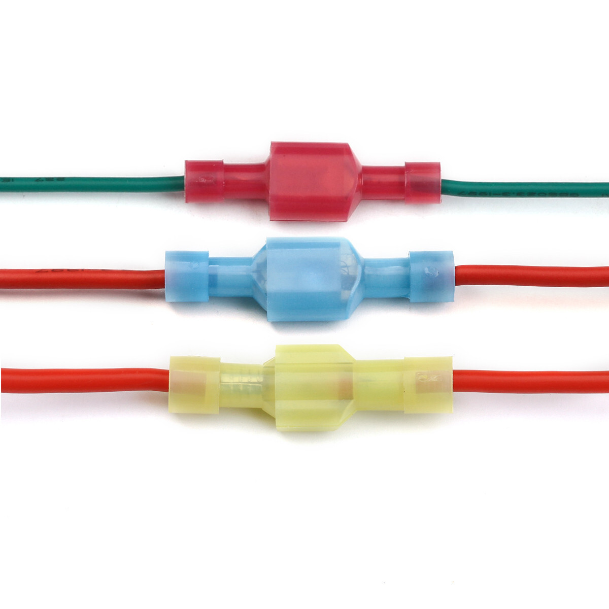 500PCS Nylon Insulated Crimp Spade Connectors Quick Disconnect Wire Terminal kit
