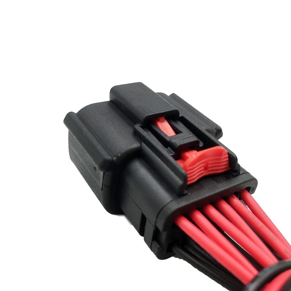 12 Pin Headlights Connector Harness Pigtail Plug Compatible with Chevrolet Eq…