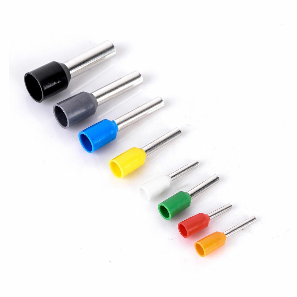 400PCS Cable Wire Cord Pin End Bootlace Ferrule Connector Set Crimp Terminal Kit