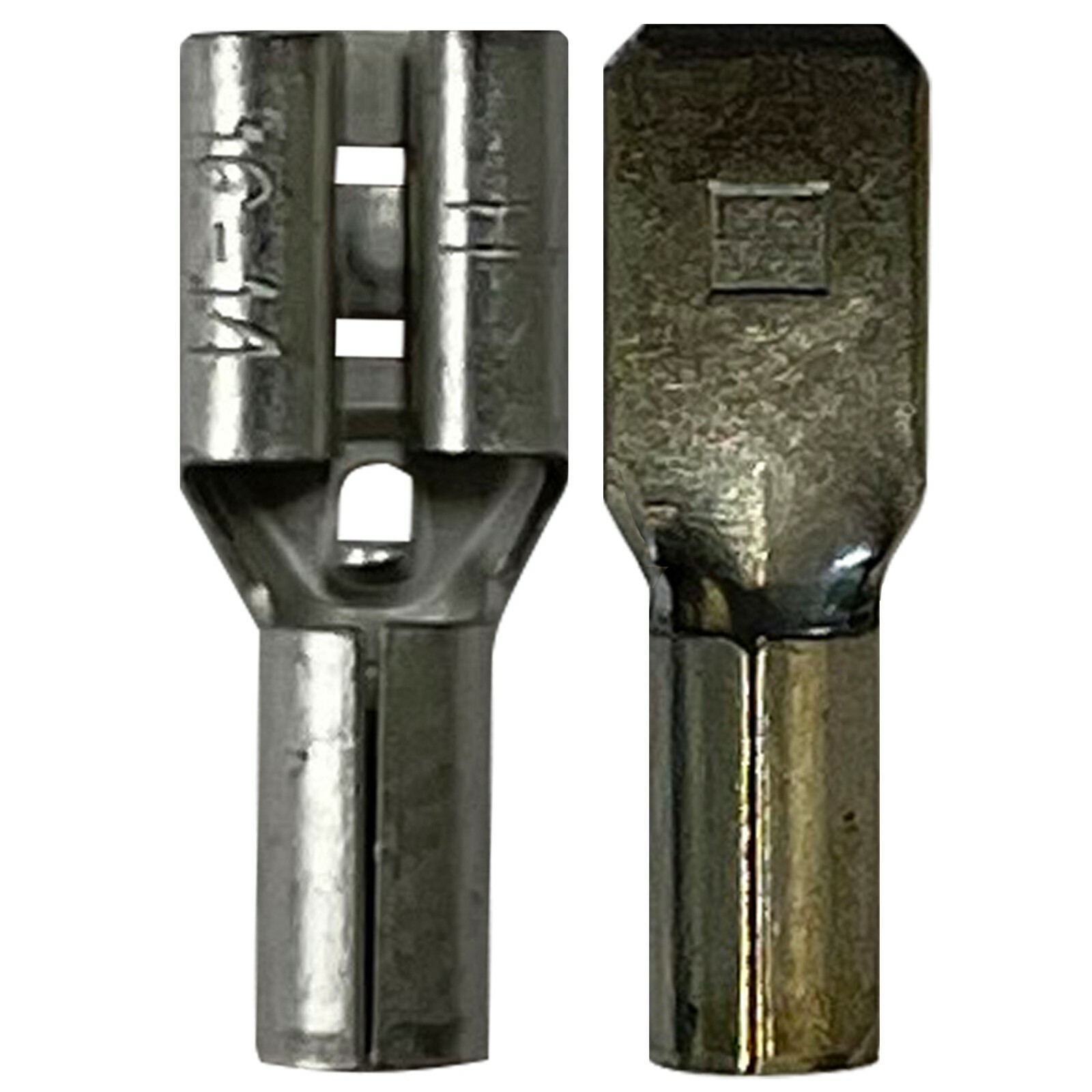(200) Non Insulated Female & Male 16-14 AWG Quick Disconnect Connector .187 3/16