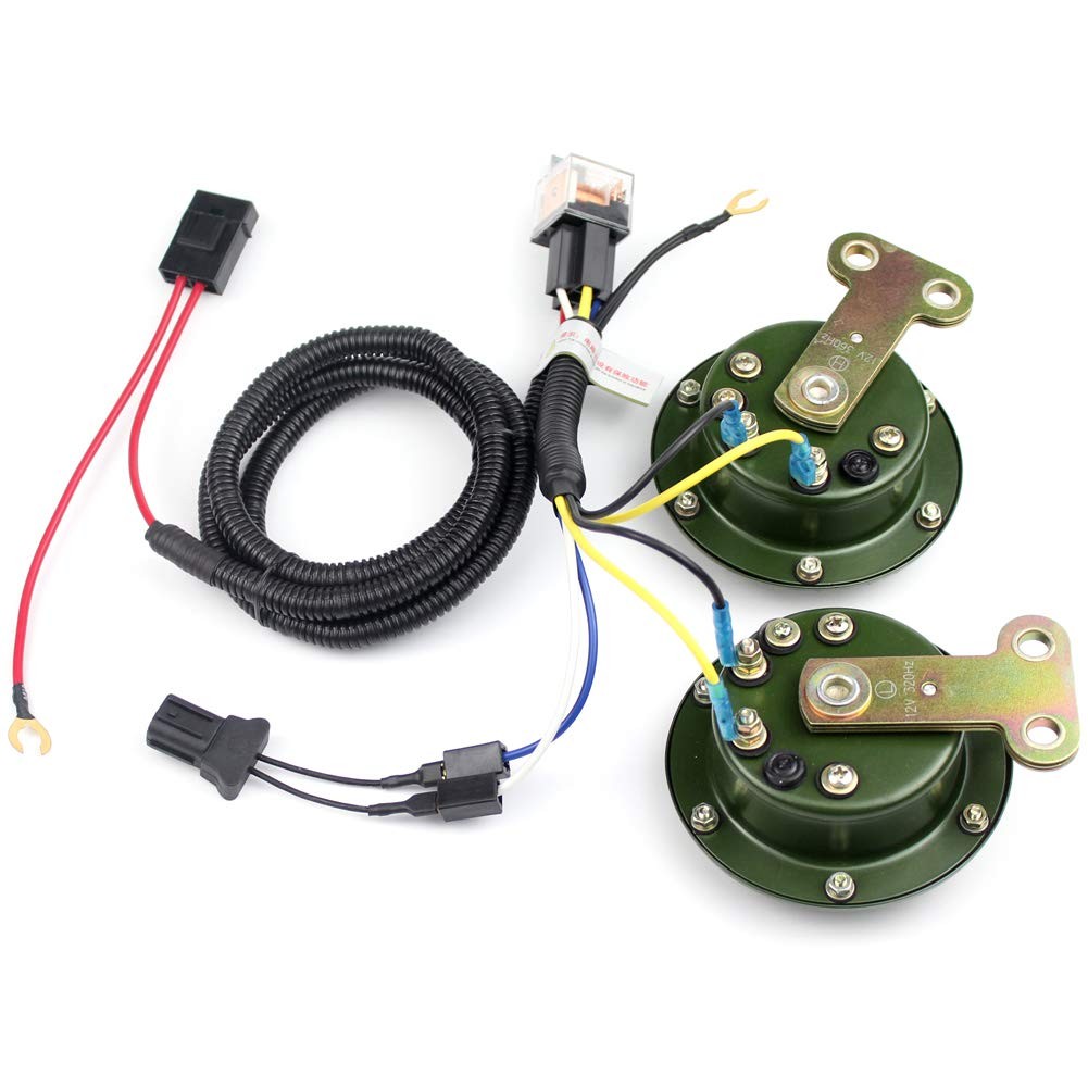 Car Horn Connector Adapter Wiring Harness, Compatible with Hyundai Kia, 2+2 Pack
